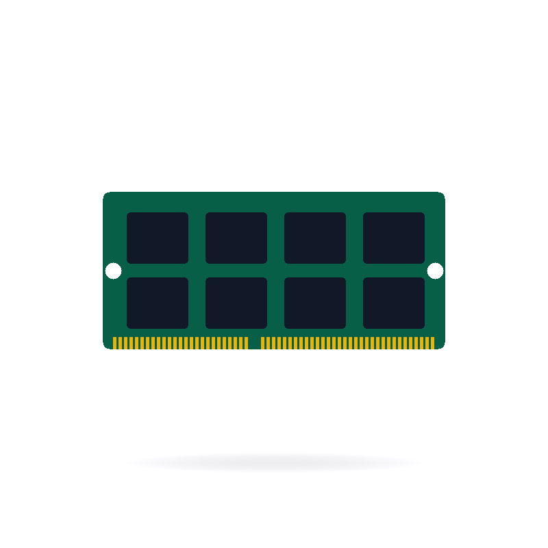 Crucial 8GB DDR4 3200MHz SODIMM Laptop RAM in Nagpur